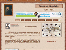 Tablet Screenshot of magellan.mooldoo.com